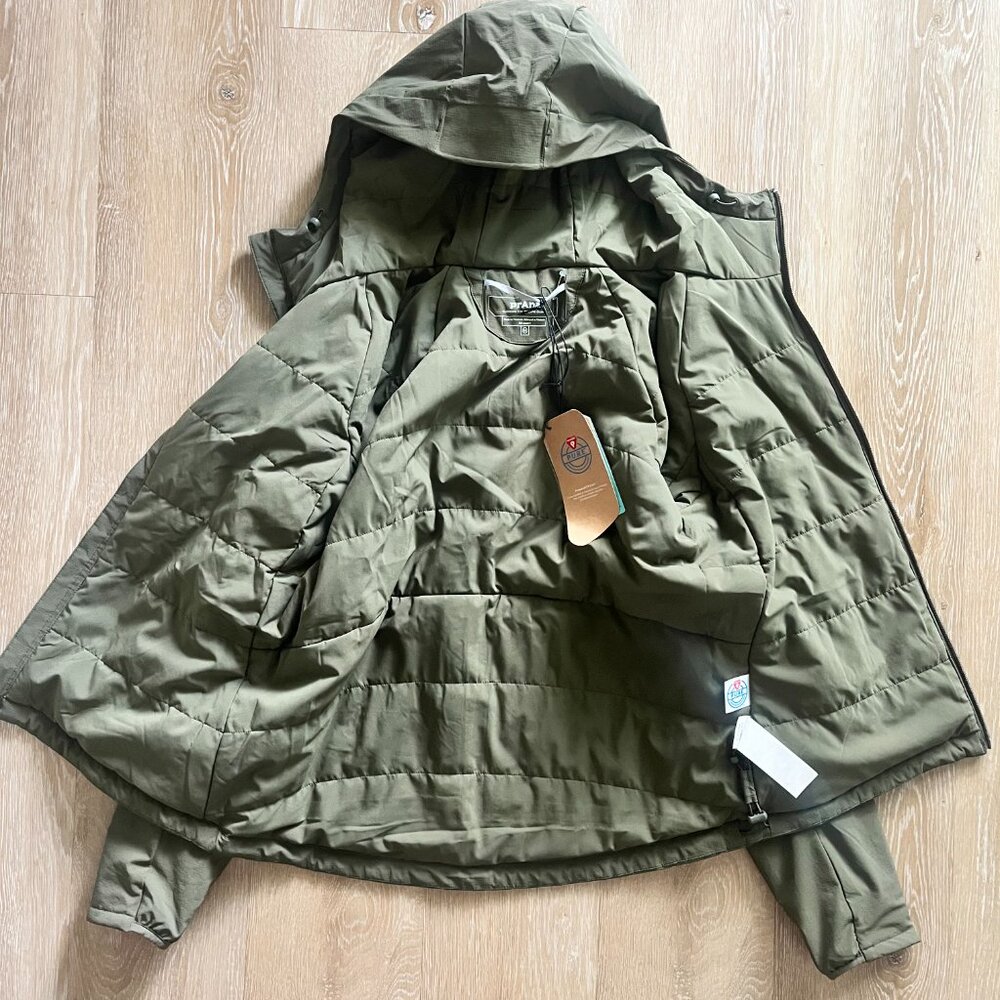 NWT Prana Women’s Insulo Stretch Hooded Jacket Coat Size Medium - Picture 4 of 5